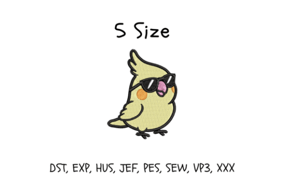 Bird with Sunglasses Embroidery Design Review