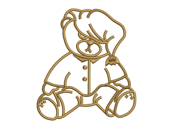 Chef Teddy Bear Embroidery Design Review