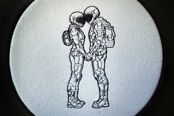 Cosmic Lovers Machine Embroidery Design Review