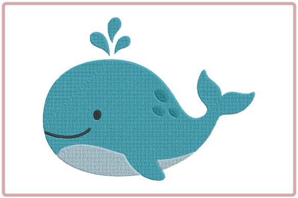 Cute Baby Whale Embroidery Design Review
