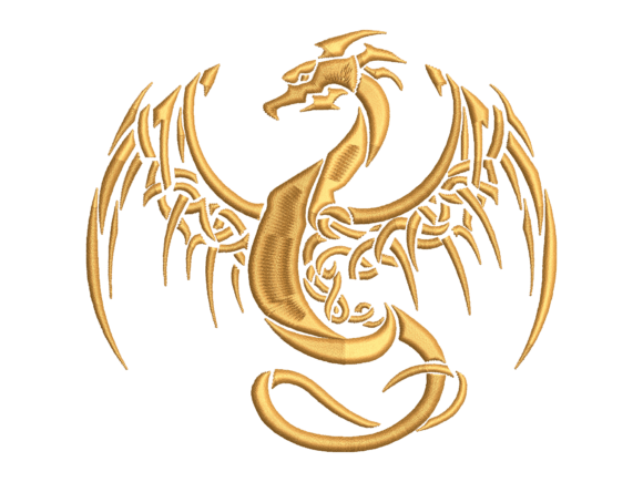 Fantasy Dragon Embroidery Review for Apparel