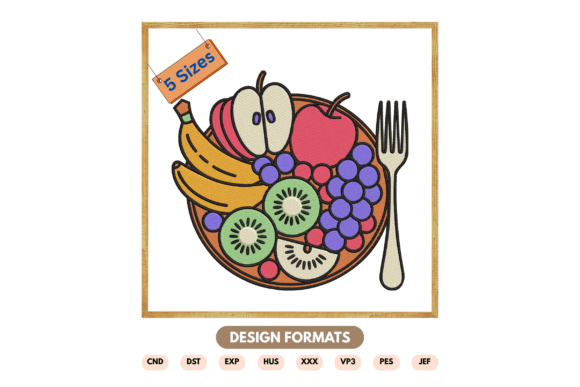 Fruit Bowl Embroidery Design Review
