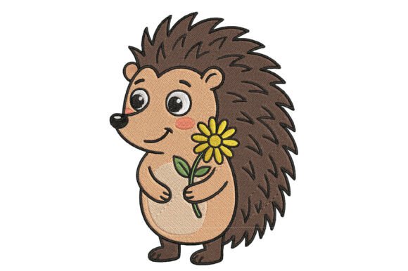 Hedgehog with Flower Embroidery: A Designer’s Review