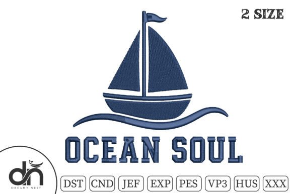 Ocean Soul Sailboat Embroidery Design Review