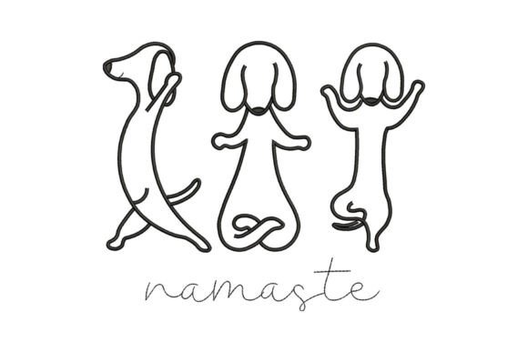 Review: Cute Dog Outline Embroidery Set for Etsy