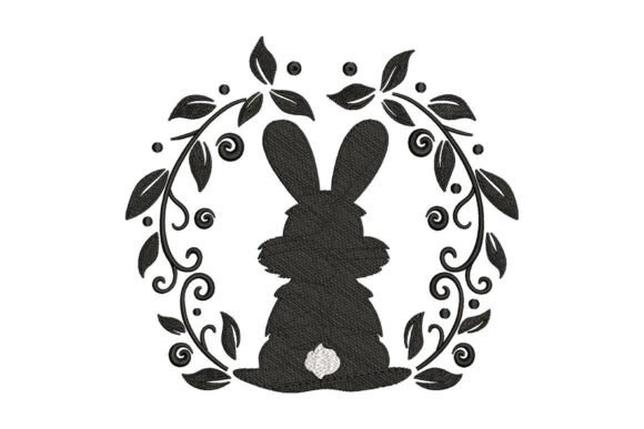 Review: Floral Bunny Silhouette Embroidery for Holiday Sales
