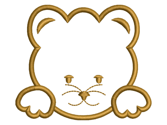 Review: Minimal Cute Bear Embroidery for Boutique Sweatshirts