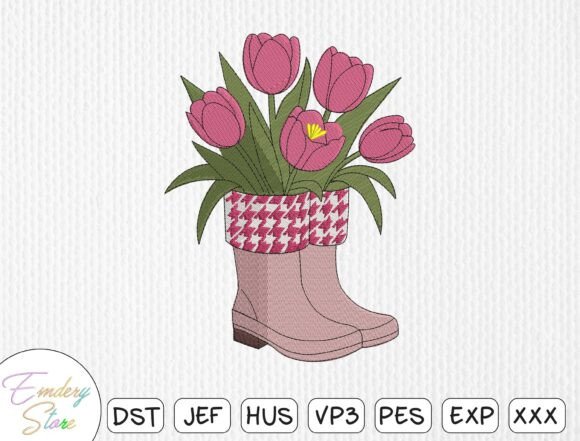 Review: Spring Floral Embroidery Design for Craft Fairs