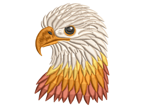 Reviewing Bald Eagle Portrait Embroidery for Boutique Sweatshirts