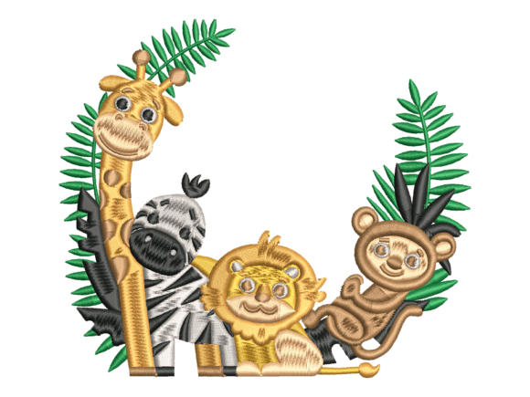 Reviewing Cute Safari Animals Embroidery for Boutique Sweatshirts