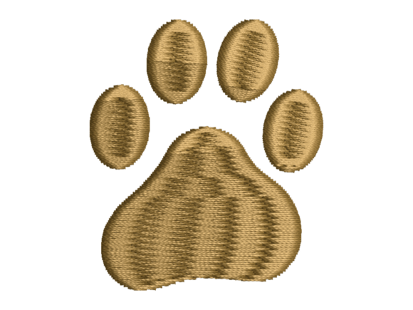 Reviewing the Bear Paw Print Embroidery Design