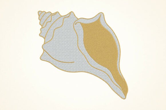 Reviewing the Conch Shell Embroidery Design