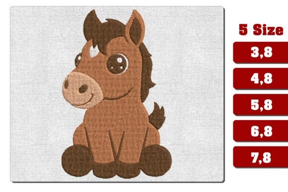 Reviewing the Cute Baby Horse Pony Machine Embroidery