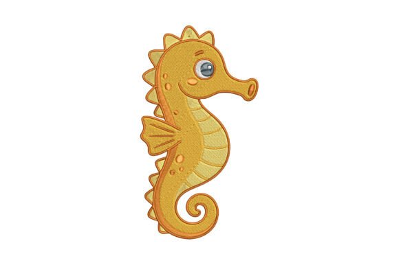Reviewing the Cute Seahorse Embroidery Design for Summer