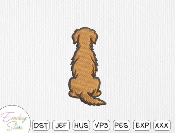 Reviewing the Dog Silhouette Embroidery Design for Boutique Sweatshirts