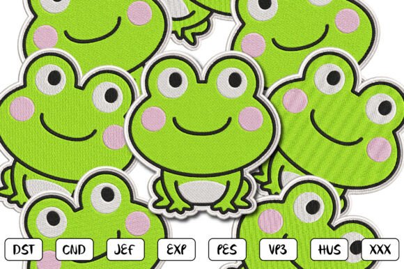 Reviewing the Frog Patch Embroidery Design