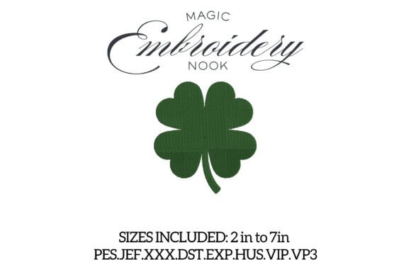 Reviewing the Lucky Girl Four Leaf Clover Embroidery